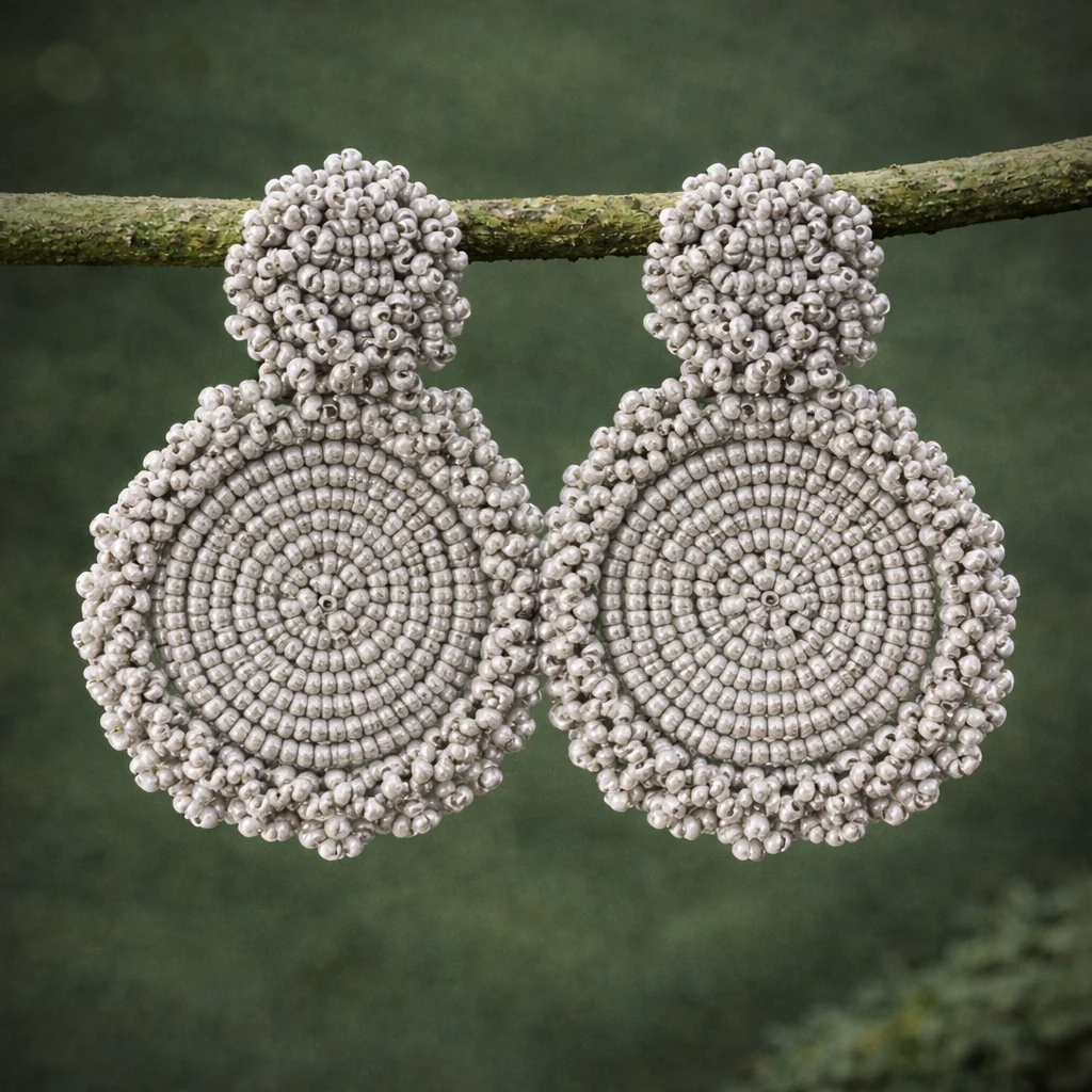 Pendientes Seychelles arena - Imagen 2