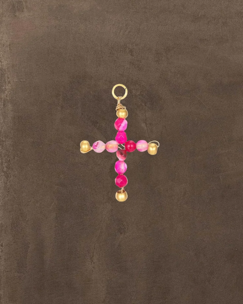 Colgante Charity rosa
