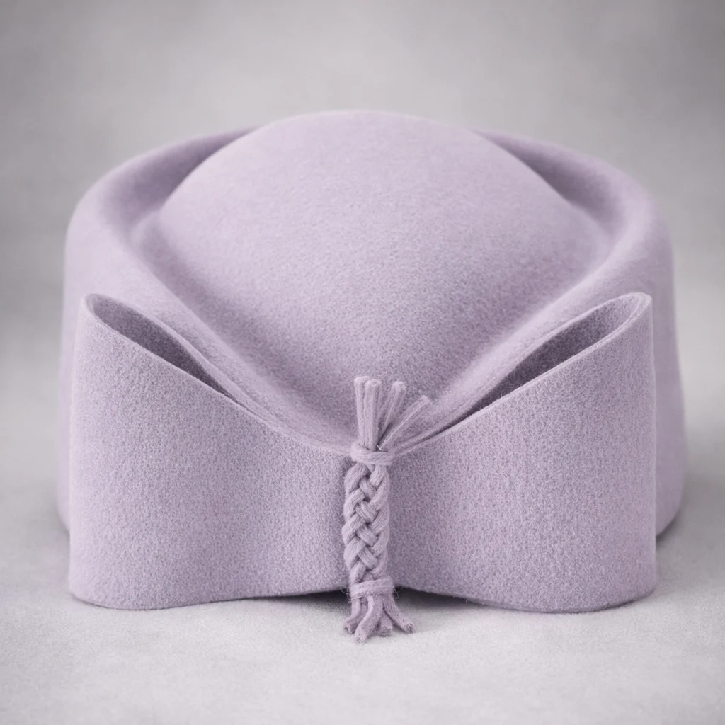 Tocado Casquete Olga Lila - Imagen 5