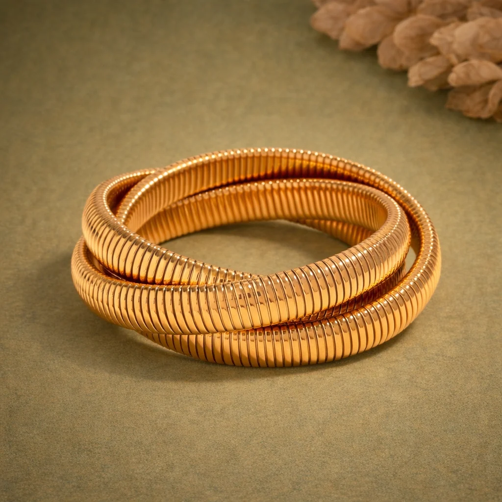 Brazalete Muelle oro - Imagen 2