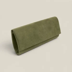 Bolso Sobre cuadrado verde caqui