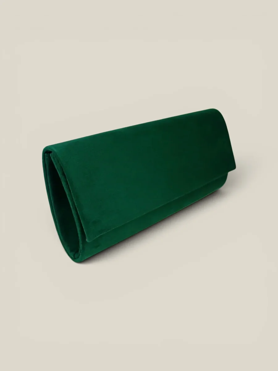 Bolso Sobre cuadrado verde