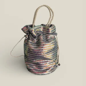 Bolso Lentejuelas plata