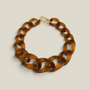 Collar Sílice chocolate