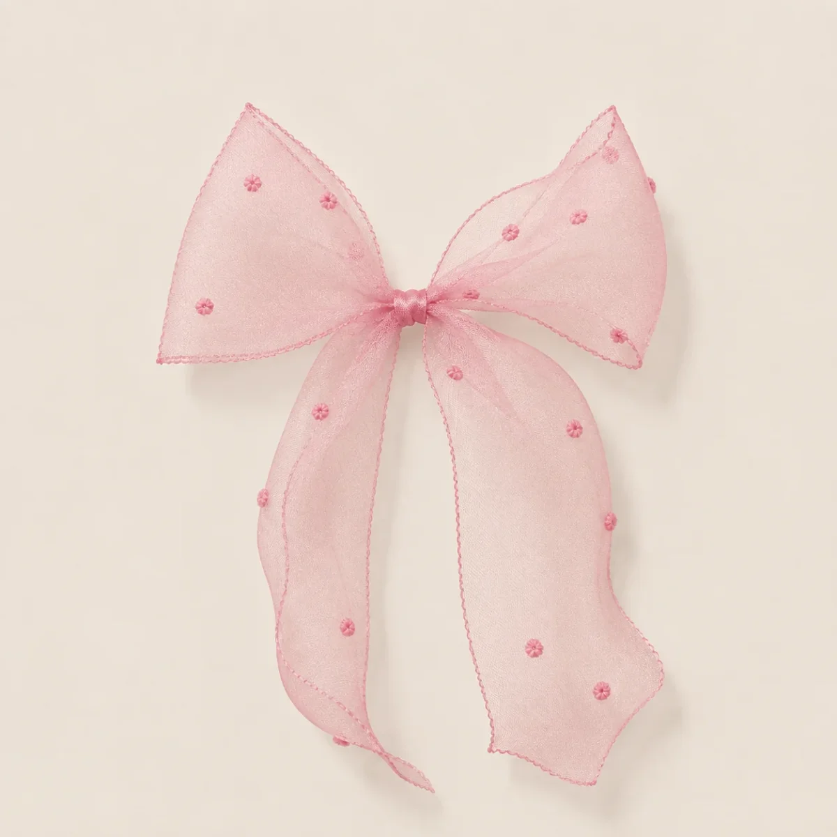 Lazo Ribbon fucsia plumeti