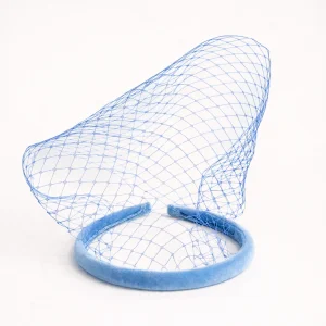 Diadema Carolina petite azul pastel
