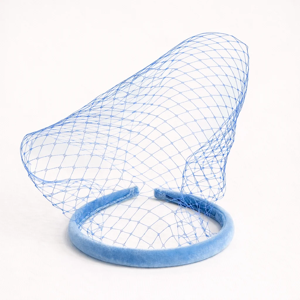 Diadema Carolina petite azul pastel - Imagen 2