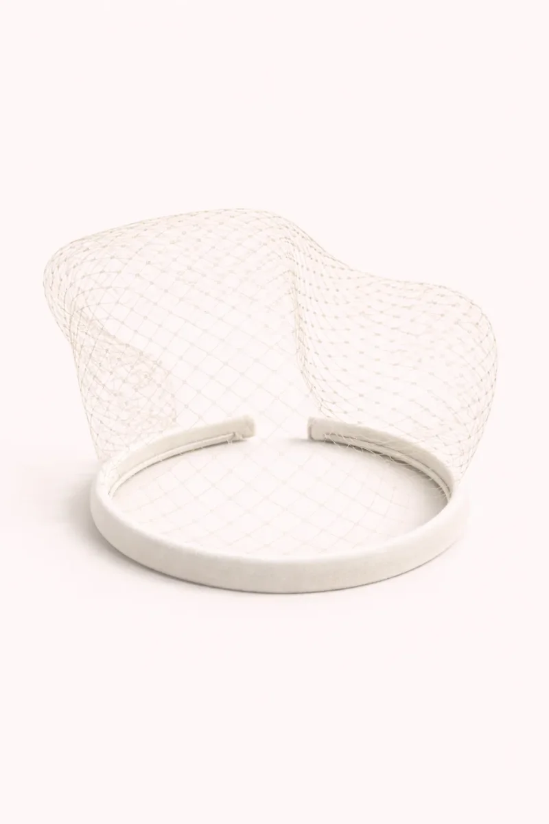 Diadema Carolina petite blanca