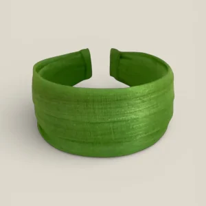 Diadema Duquesa verde lima