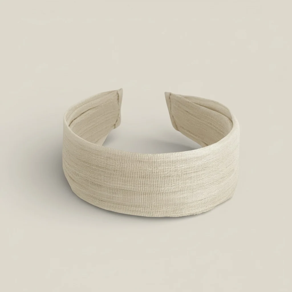 Diadema Duquesa beige - Imagen 4