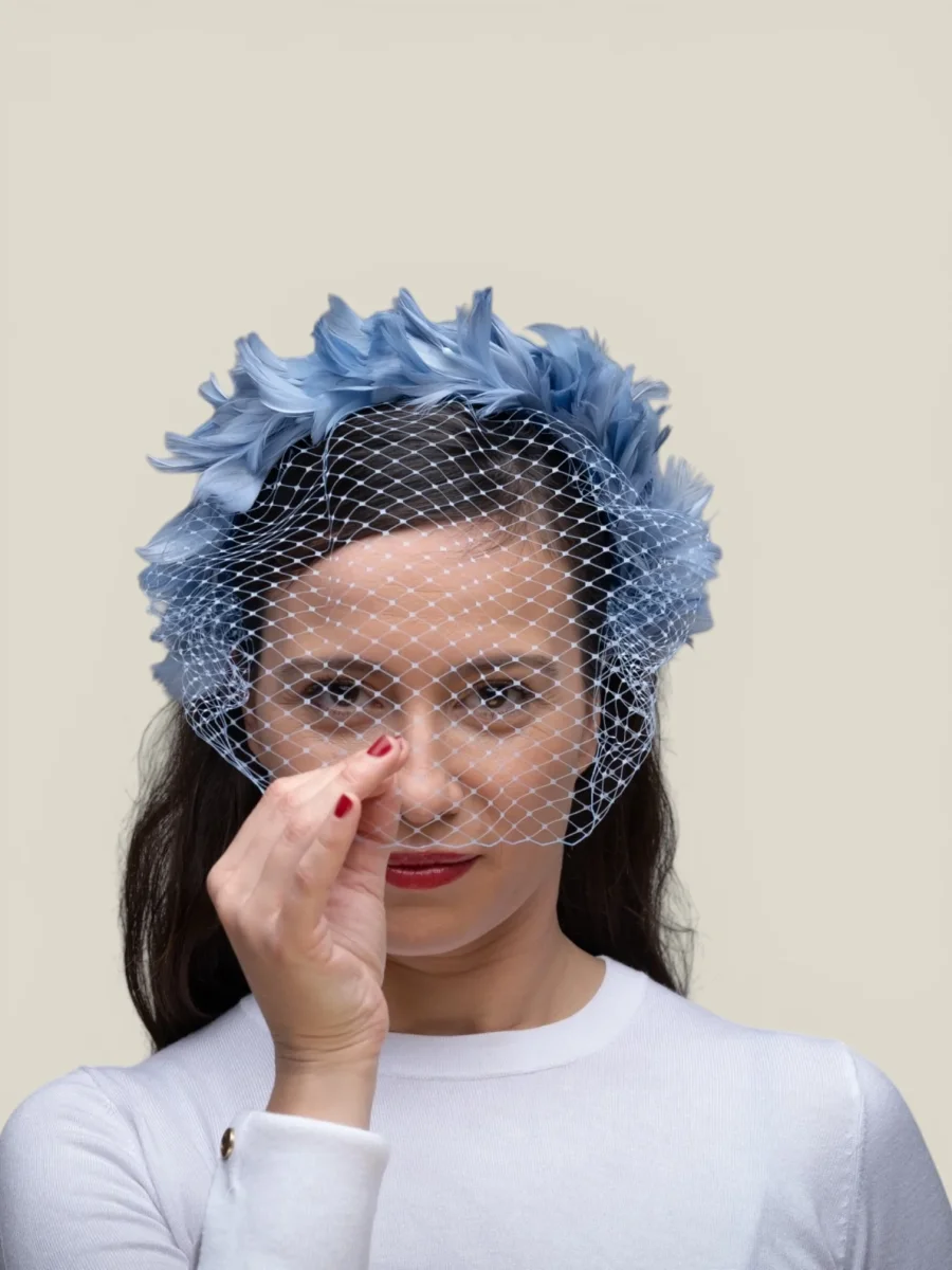 Diadema Periquita azul