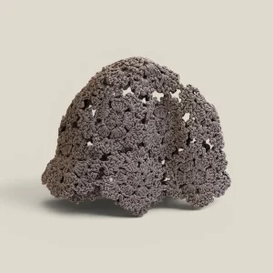 Casquete Tejido gris