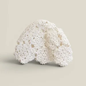 Casquete Tejido blanco