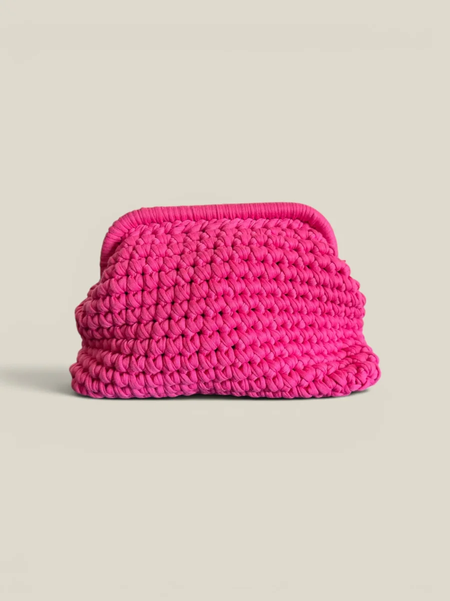 Bolso Crocheter fucsia - Imagen 2