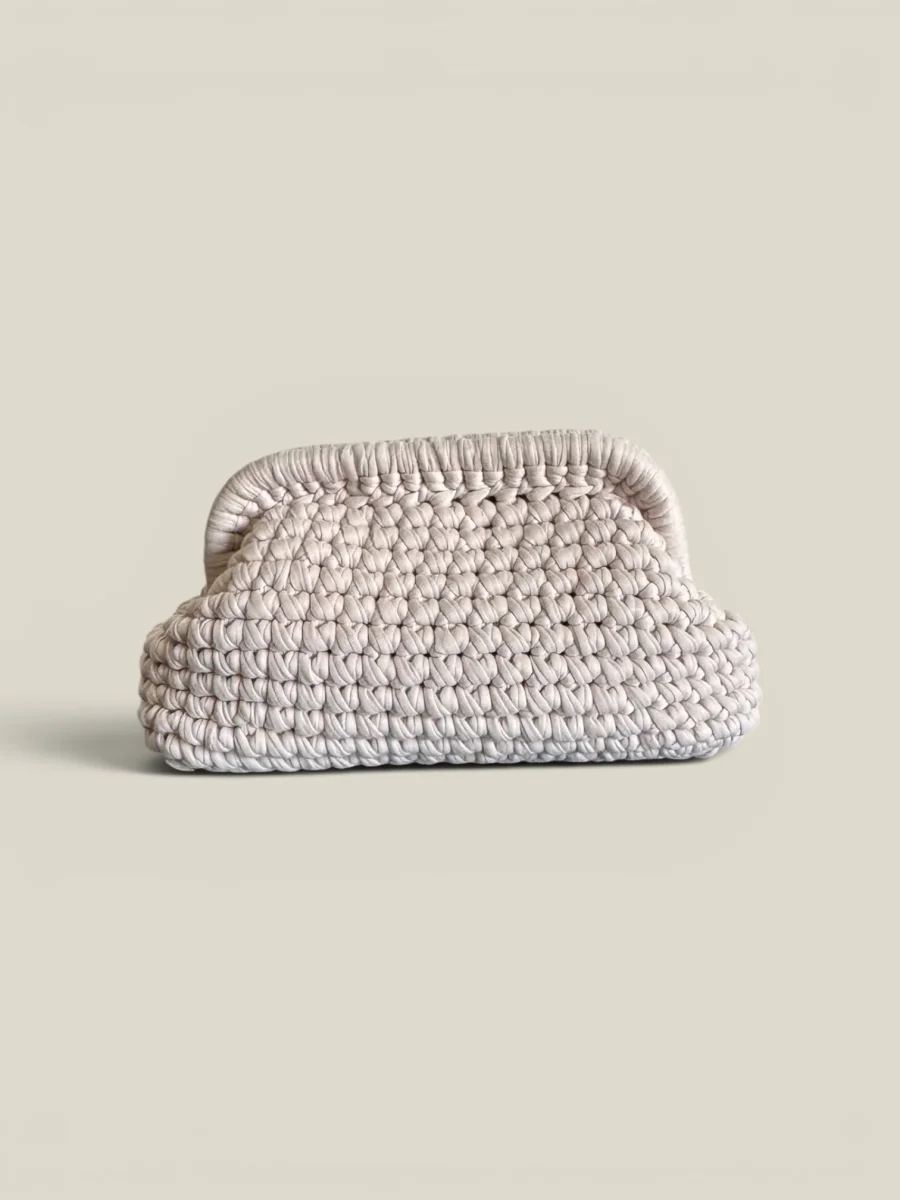 Bolso Crocheter crudo