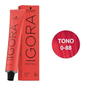 Igora Royal Tono 0-88 Concentrado Rojo 60mL