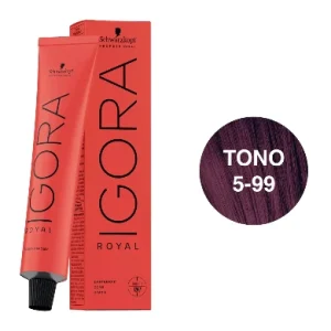 Igora Royal Tono 5-99 Castaño Claro Violeta Intenso 60mL