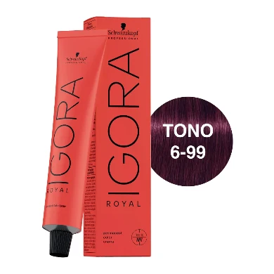 Igora Royal Tono 6-99 Rubio Oscuro Violeta Intenso 60mL