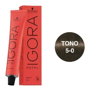 Igora Royal Tono 5-0 Castaño Claro Natural 60mL