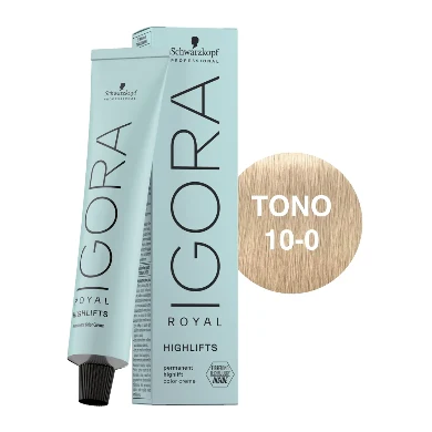IGORA ROYAL Highlifts 10-0 – Rubio Platino Natural – 60 ml - Imagen 4