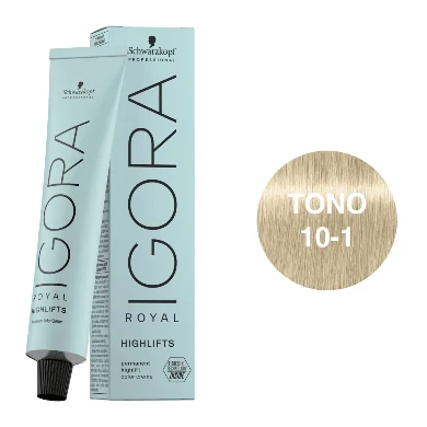 IGORA ROYAL Highlifts 10-1 – Rubio Platino Ceniza – 60 ml - Imagen 4