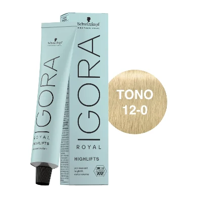 IGORA ROYAL Highlifts 12-0 – Super Aclarante Natural – 60 ml - Imagen 3