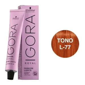 IGORA ROYAL Fashion Lights L-77 – Cobrizo Intenso – 60 ml