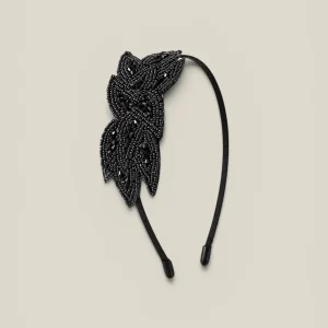 Diadema Charlestone negra