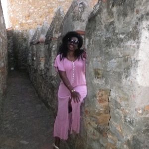 Vestido mujer largo bohemio con volante