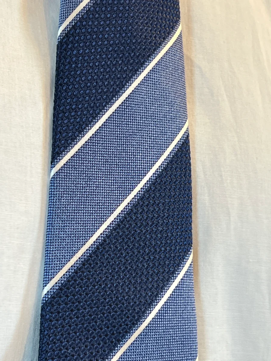 Corbata JB Rayas Azules de Verano - Imagen 3