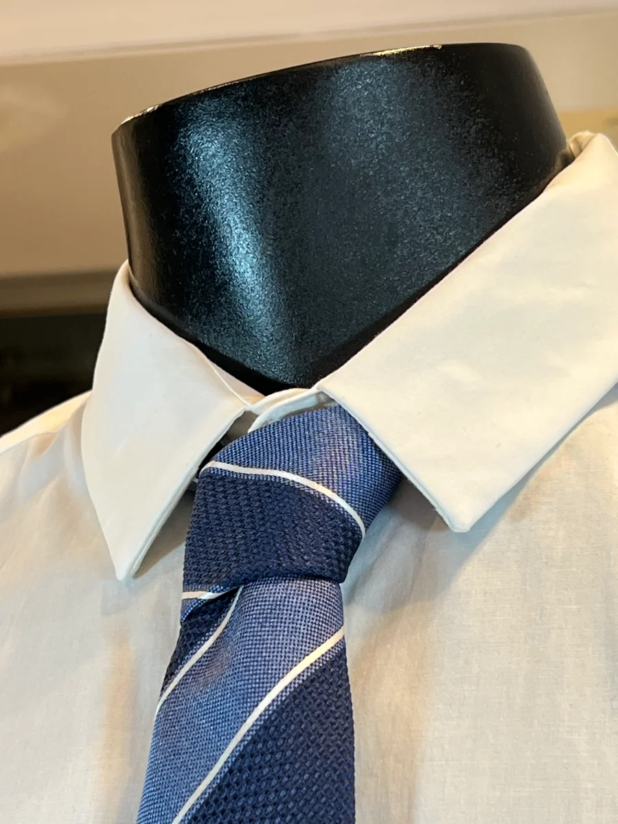 Corbata JB Rayas Azules de Verano - Imagen 4