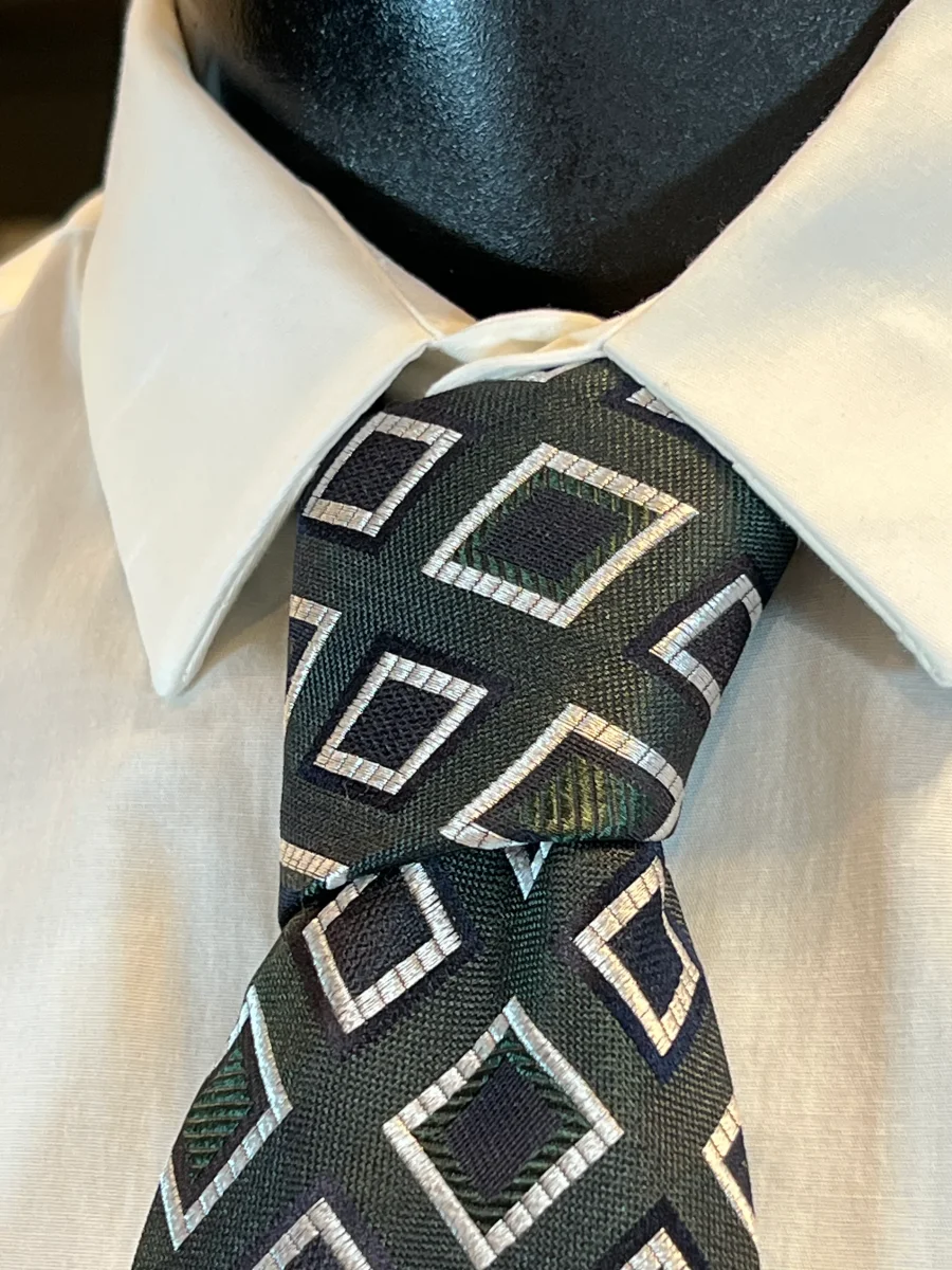 Corbata Rombos JB de Seda - Imagen 4