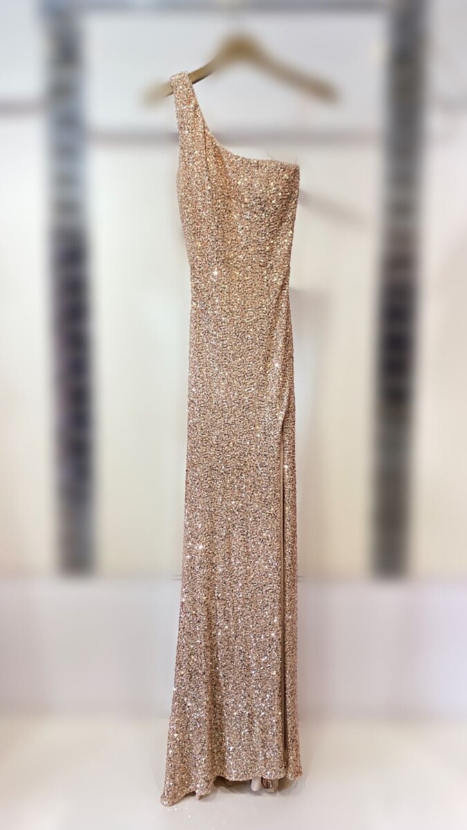 Vestido Lentejuelas Asimétrico - Imagen 7