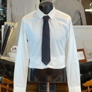 Corbata de Lana y Cachemira John Blond (Rayas de Invierno)
