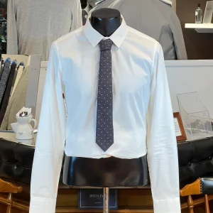 Corbata John Blond de Lana y Seda (Lunares)
