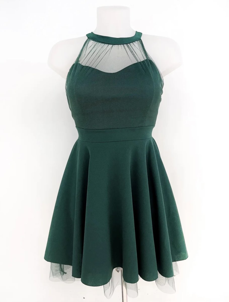 Vestido Halter Vuelo Tul - Imagen 5