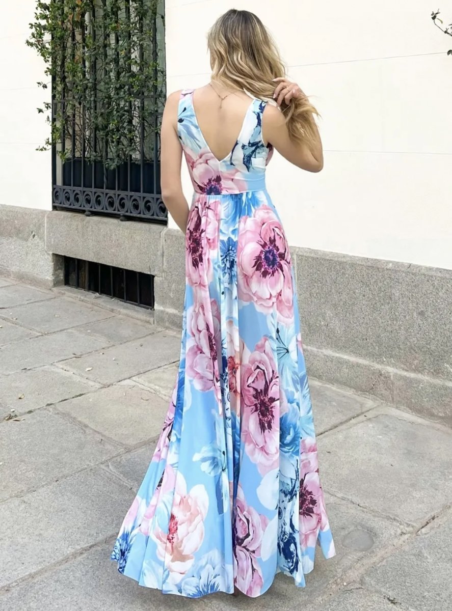 Vestido Bella Elástico Estampado - Imagen 5