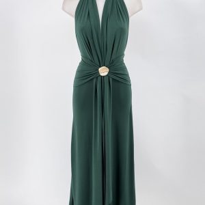 Vestido Sunset Cintura Botón