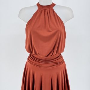 Vestido Halter Corto