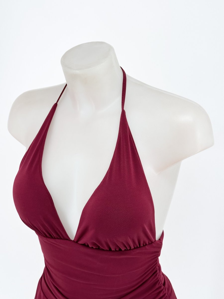 Vestido Corto Volantes Escote - Imagen 7
