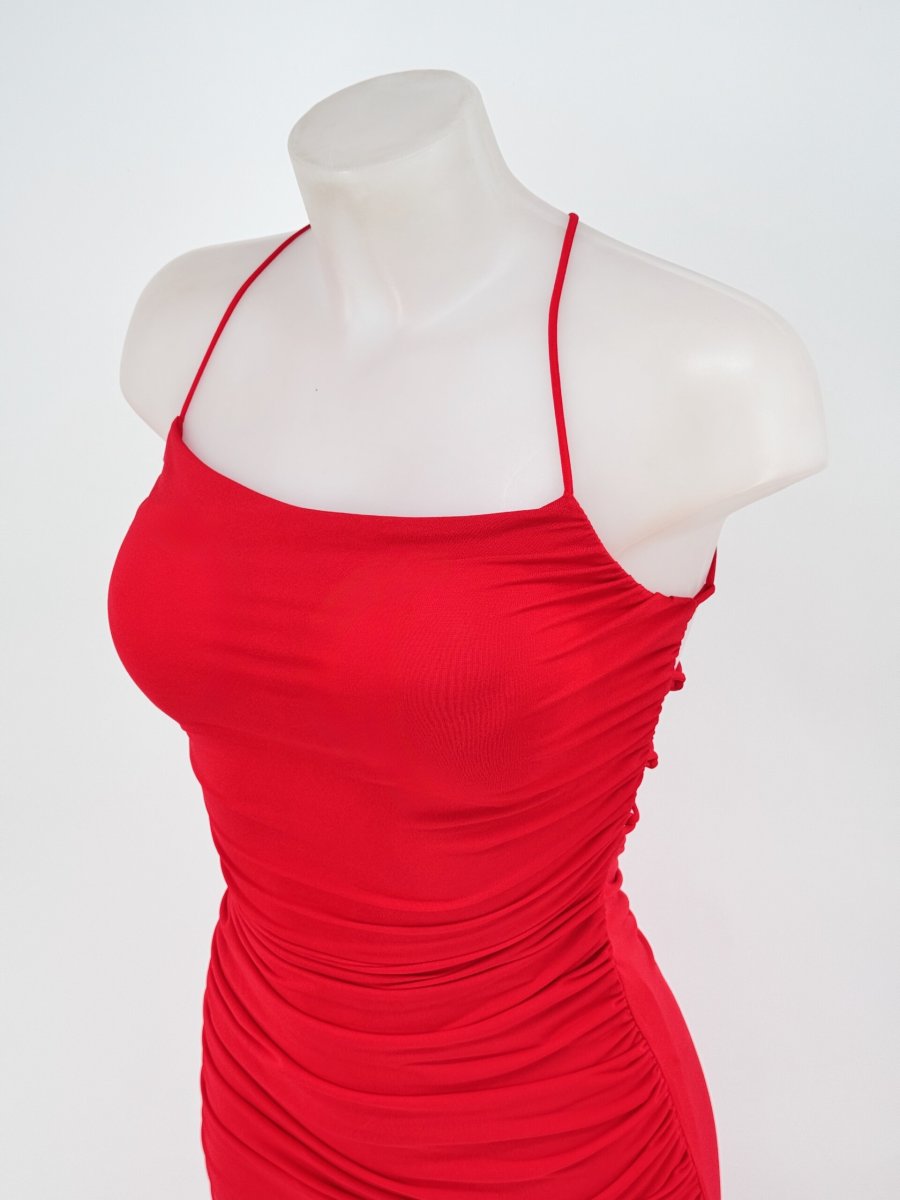 Vestido Sirena Basic Espalda Cruzada - Imagen 3