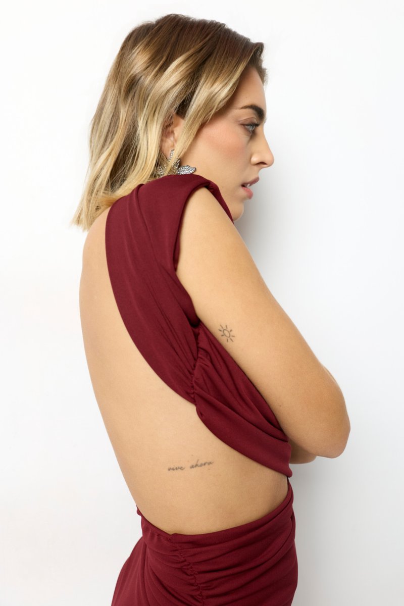 Vestido Asimétrico Corto - Imagen 3