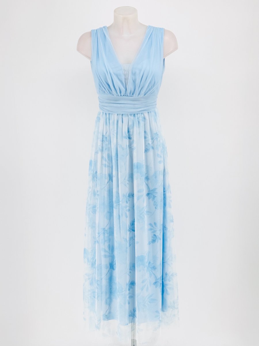 Vestido Tul Falda Estampada - Imagen 7