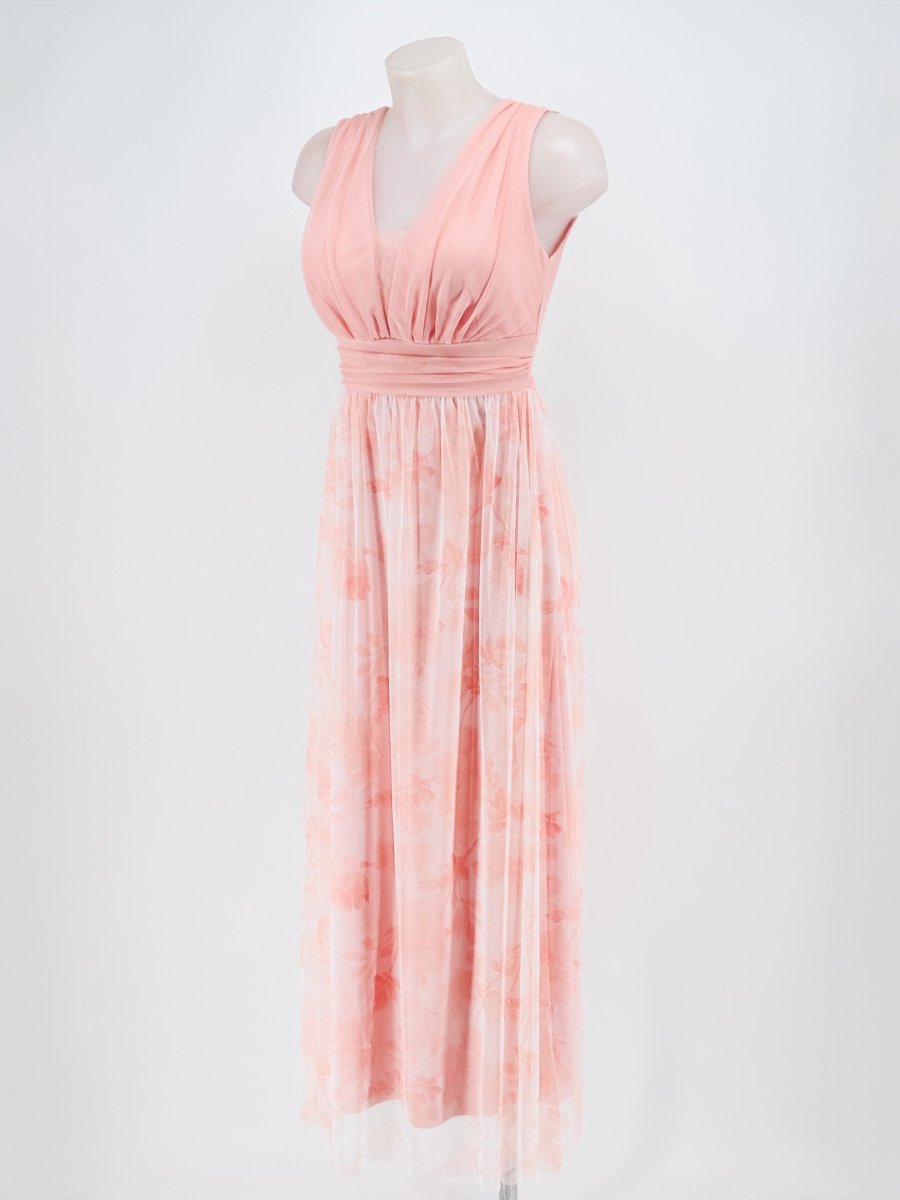 Vestido Tul Falda Estampada - Imagen 6