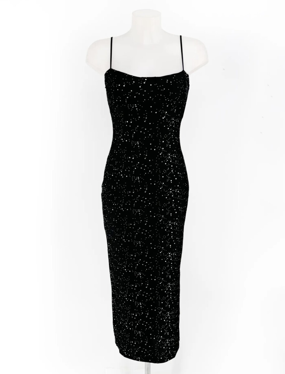 Vestido Basic Tirantes Gotitas - Imagen 4
