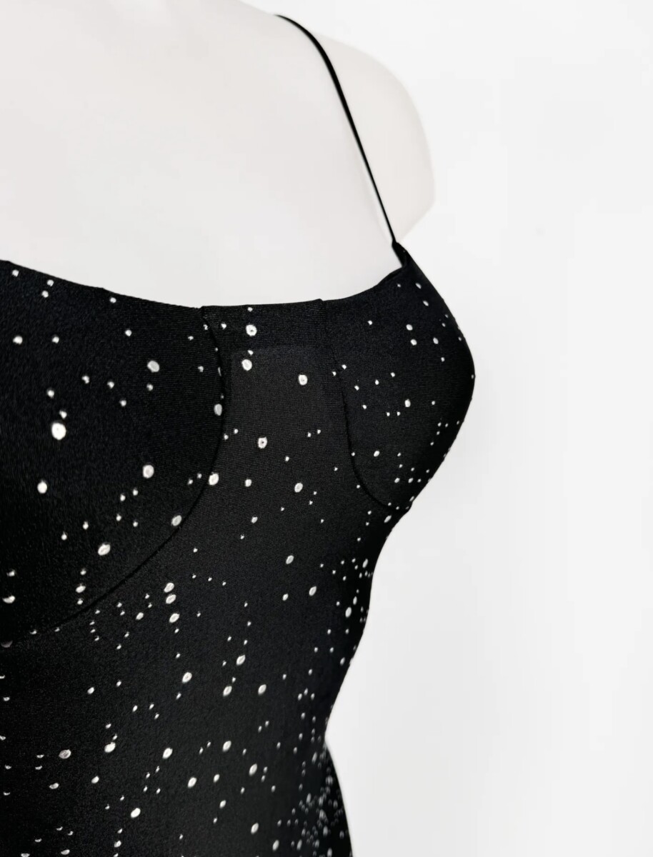 Vestido Basic Tirantes Gotitas - Imagen 9