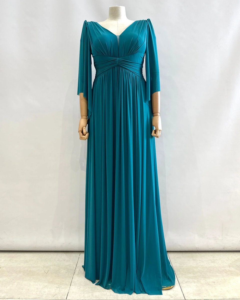 Vestido Elástico Manga Francesa Curvy - Imagen 7