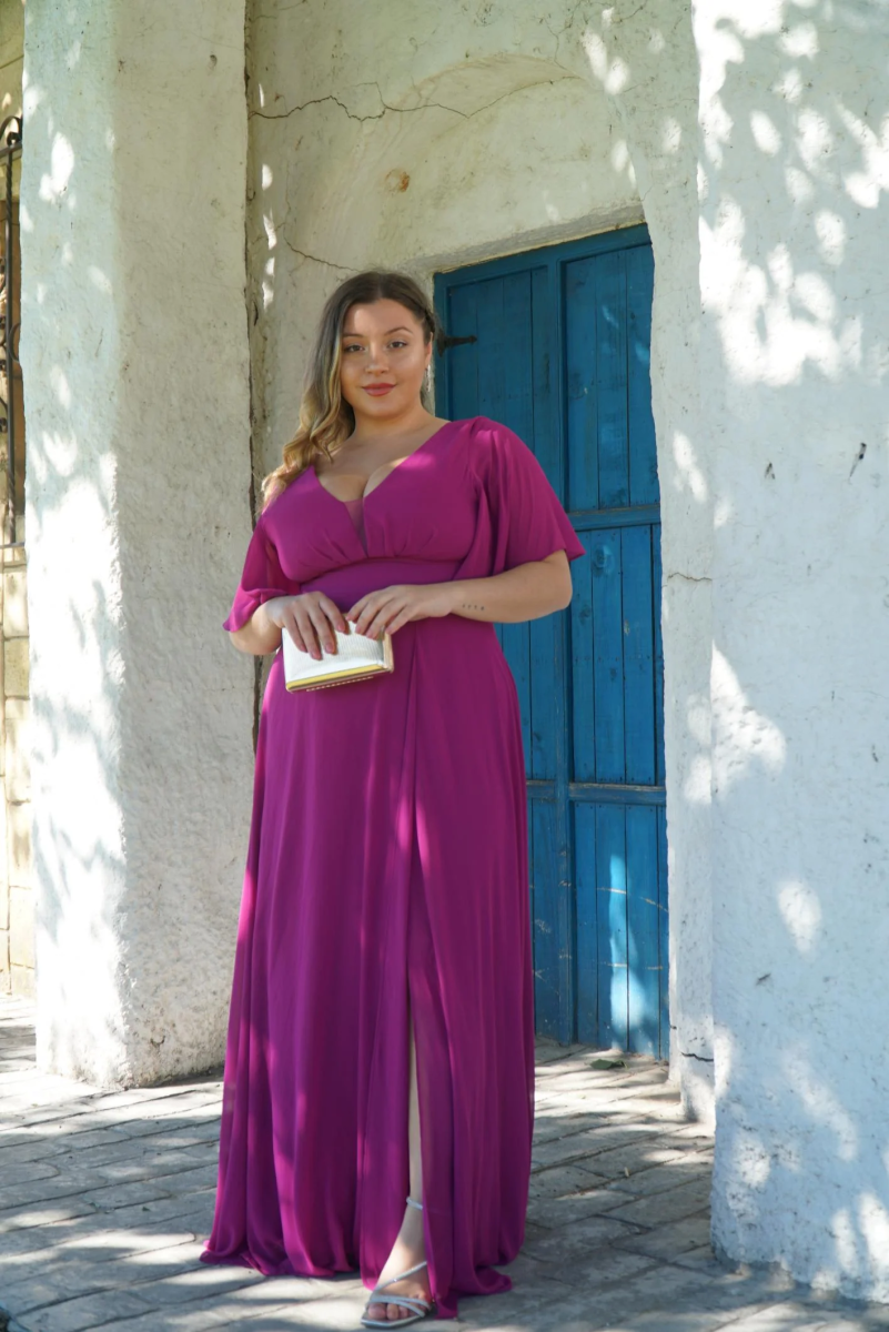 Vestido Basic Manga Corta Curvy