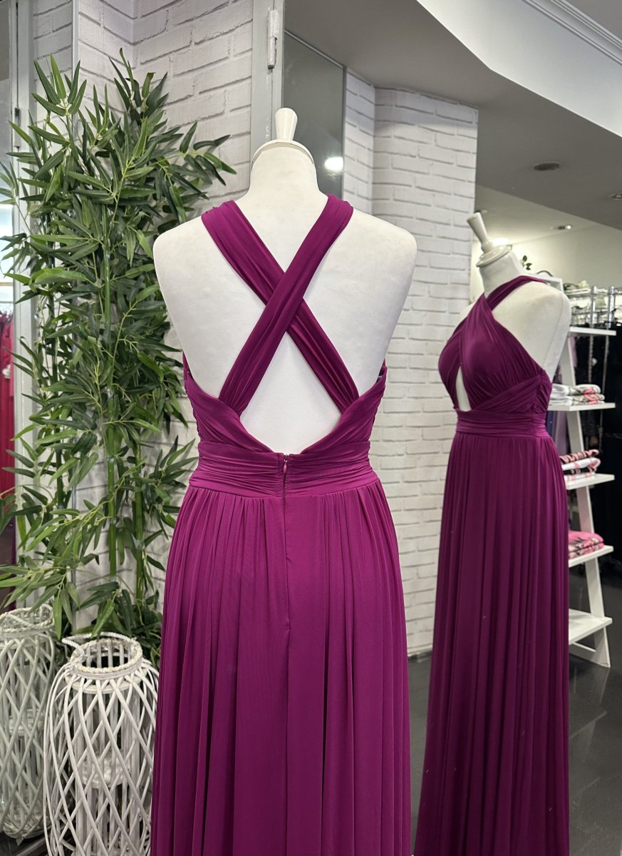 Vestido Pecho Escote Cruzado - Imagen 6