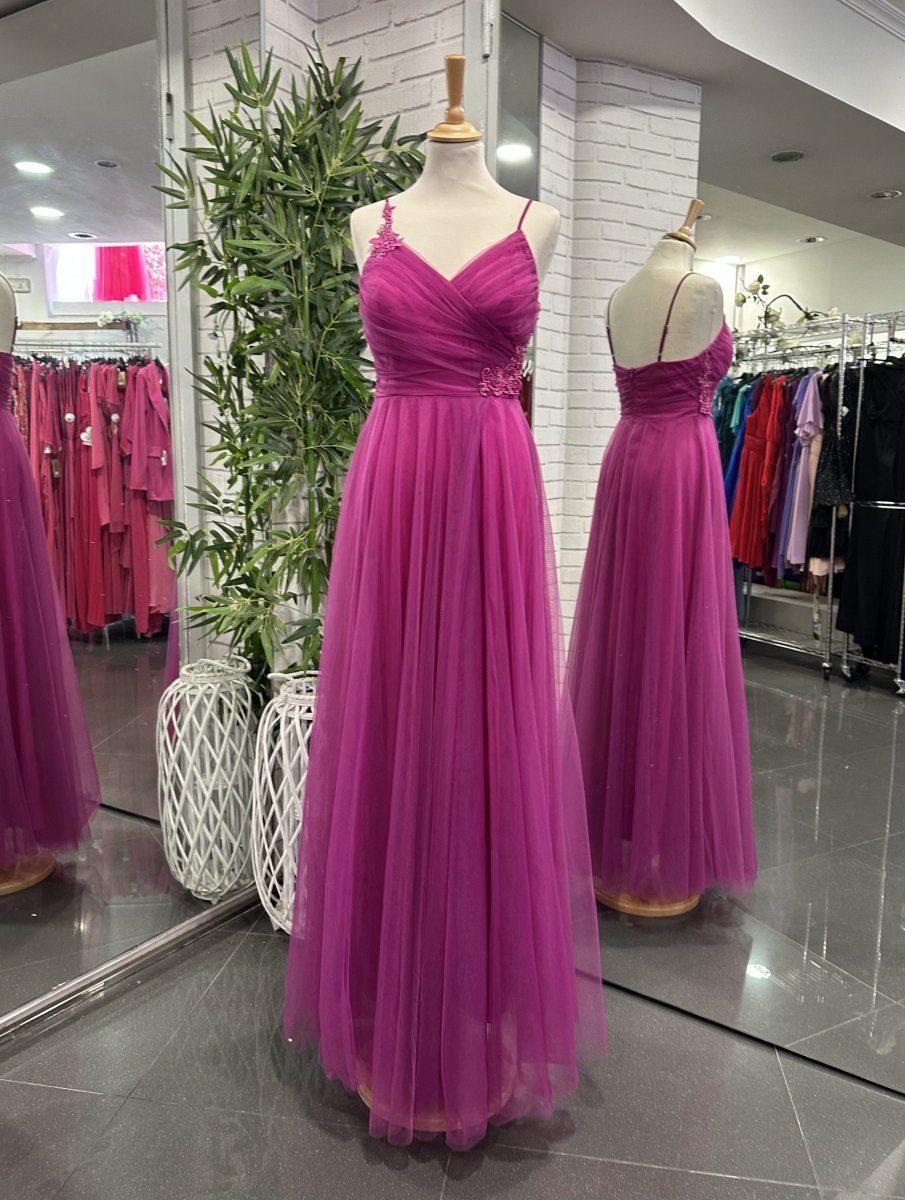 Vestido Tul Flores - Imagen 5